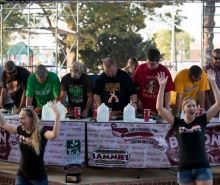 Sammie's Bacon Eating Contest