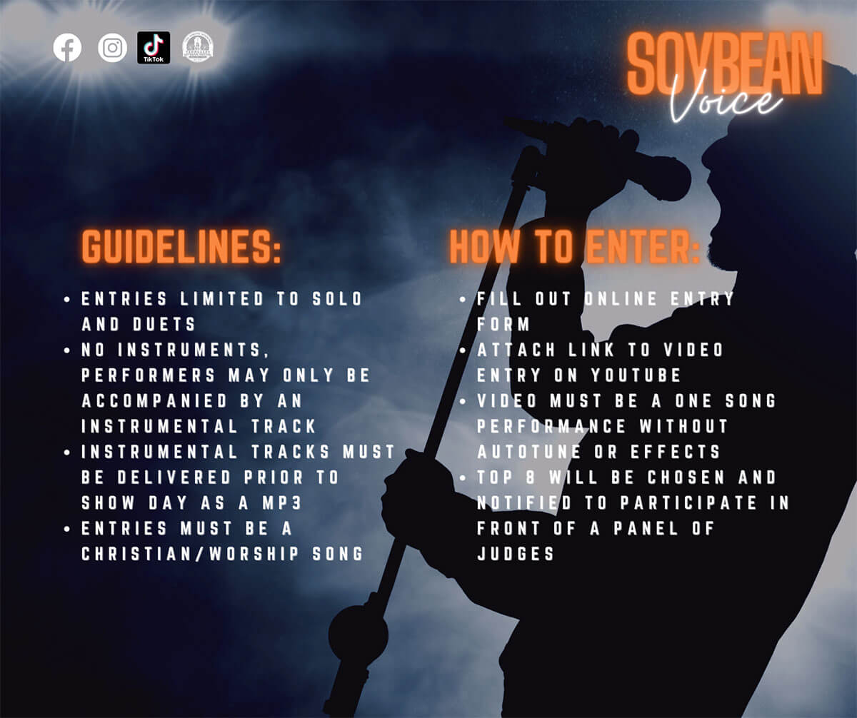 soybean voice guidelines